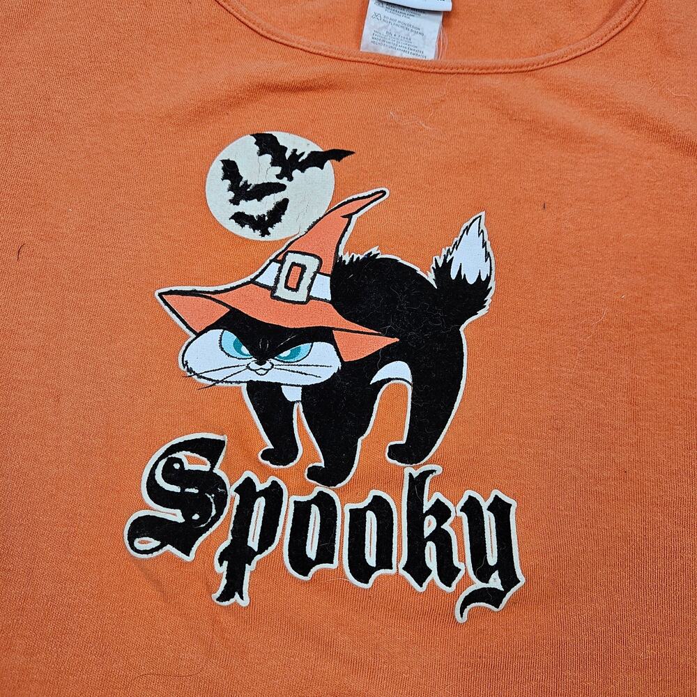 Vintage Halloween Sweatshirt Looney Tunes Spooky - Large - Picture 2 of 5